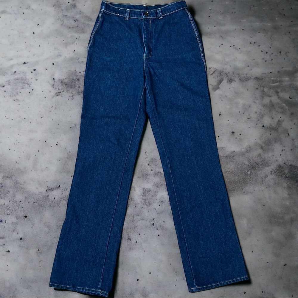 [30] VINTAGE 1972-1982 Like New GWG High Waisted Denim Jeans - Picture 3 of 15
